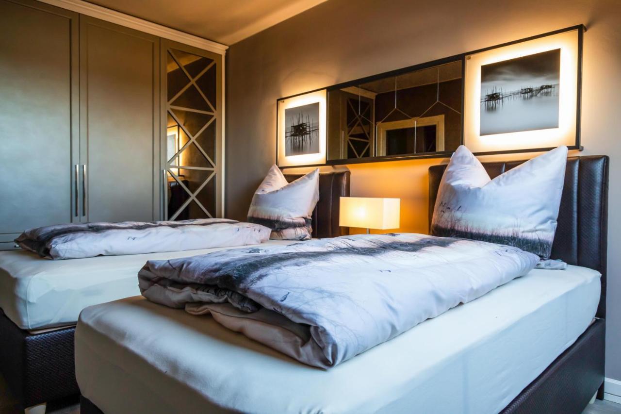 Deluxe Apartment Mit Tiefgarage In Naehe Messe-Bmw-Porsche-Dhl-Flughafen-Flugzeugwerk Der Deutsche Aircraft Lipsko Exteriér fotografie